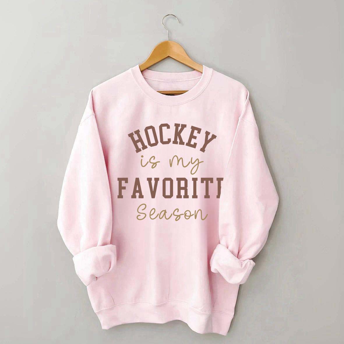 Comfort Color Hockey is My Favorite Season Sweatshirt