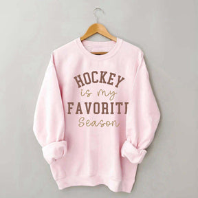 Comfort Color Hockey is My Favorite Season Sweatshirt
