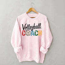 Comfort Color Volleyball Coach Sweatshirt