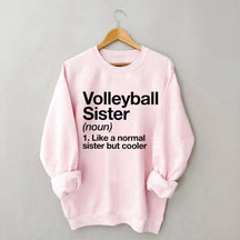 Volleyball Sister Sweatshirt