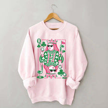 Queen of Clubs Golf Sweatshirt
