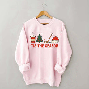Tis The Season Hockey Christmas Sweatshirt