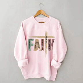 Faith Minimalist Sweatshirt