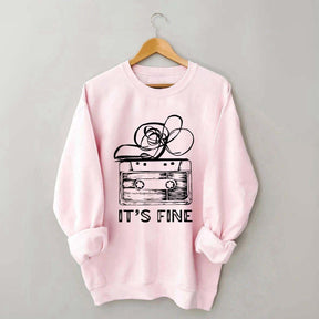 Retro Cassette Tape 90s Music Sweatshirt