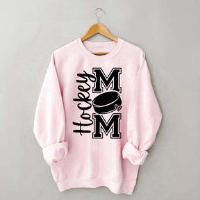 Hockey Mom Heart Simple Sweatshirt
