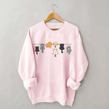 Cat Peeking Lover Sweatshirt