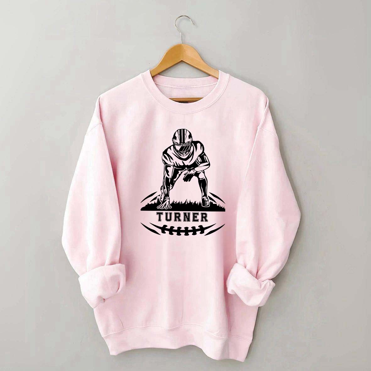 Custom Football Player Game Day Sweatshirt