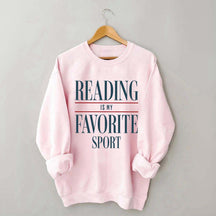 Reading Is my Favorite Sport Sweatshirt