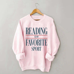 Reading Is my Favorite Sport Sweatshirt