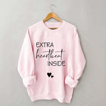 Extra Heartbeat Inside Sweatshirt
