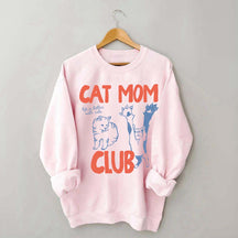 Funny Cat Mama Sweatshirt