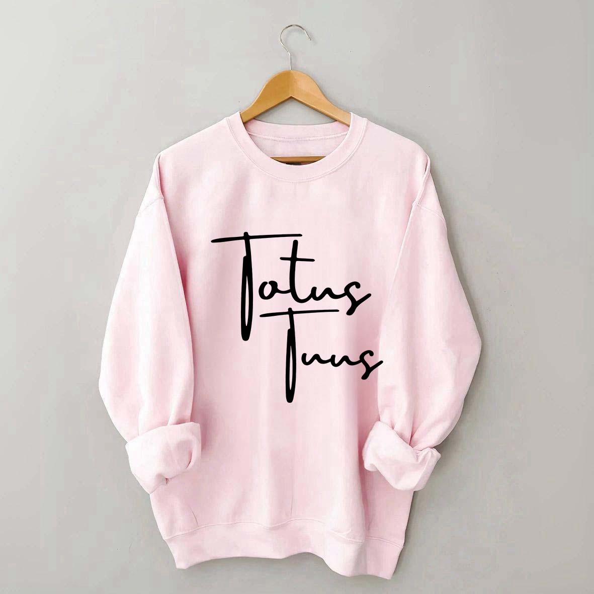 Totus Tuus Minimalist Catholic Sweatshirt