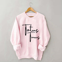 Totus Tuus Minimalist Catholic Sweatshirt