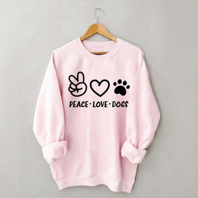 Peace Love Dogs Sweatshirt