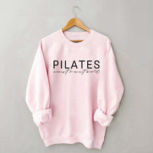 Pilates Instructor Yoga Gym Fitness Sweatshirt