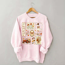 Hello Fall Goose Floral Sweatshirt