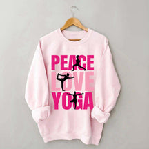 Yoga Is The Journey Back To Yourself Sweatshirt