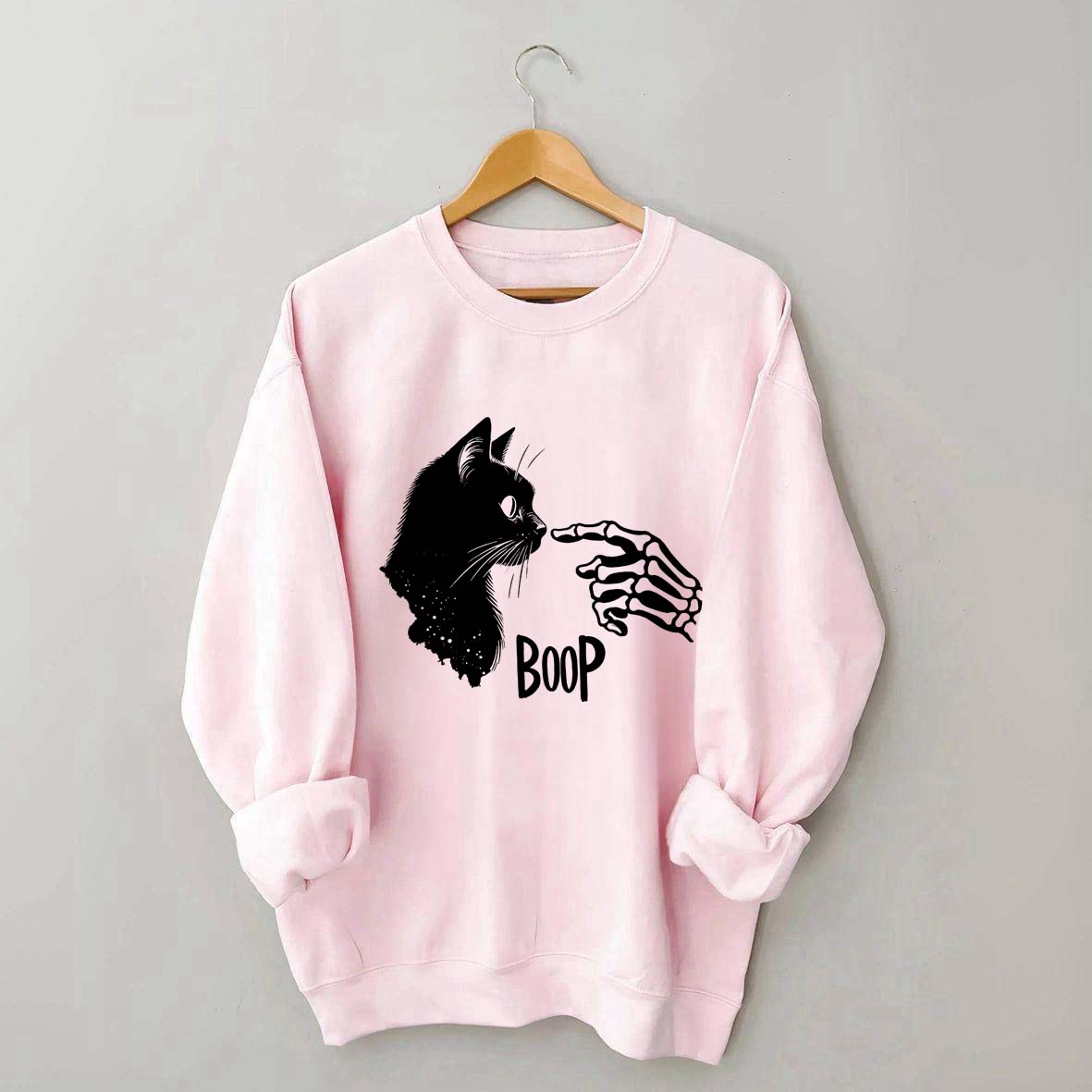 Cat Halloween Boop Sweatshirt