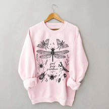 Retro Sad Bug Summer Nature Sweatshirt