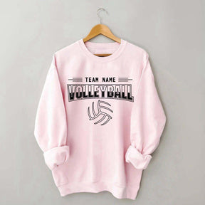 Custom Volleyball Sport Lover Sweatshirt