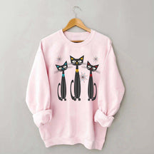 Atomic Cats Retro Sweatshirt