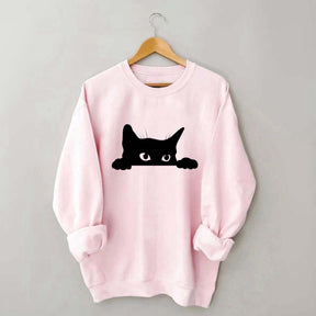 Cute Black Cat Owner Sweatshirt