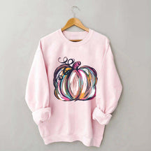 Watercolor Pumpkin Sweatshirt