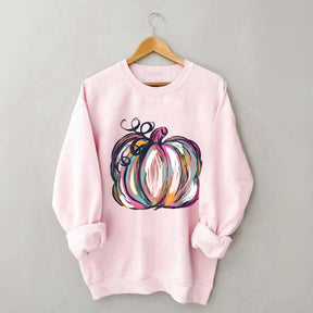 Watercolor Pumpkin Sweatshirt
