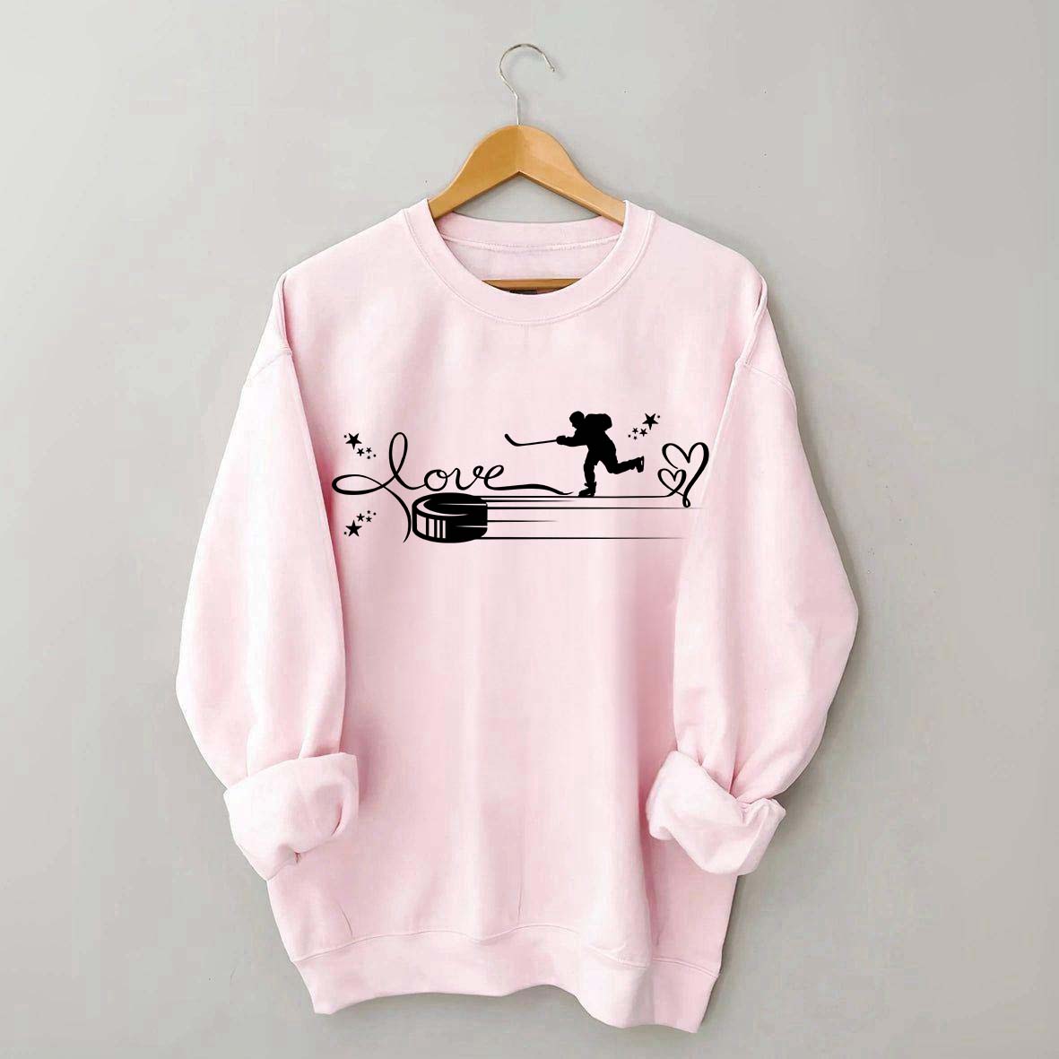 Coffee Hockey Dogs Coach Sweatshirt