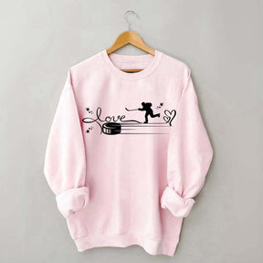 Coffee Hockey Dogs Coach Sweatshirt