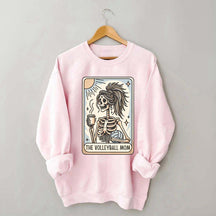 Volleyball Mom Tarot Card Sweatshirt