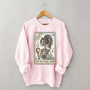 Volleyball Mom Tarot Card Sweatshirt