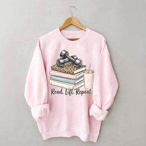 Read Lift Repeat Sweatshirt