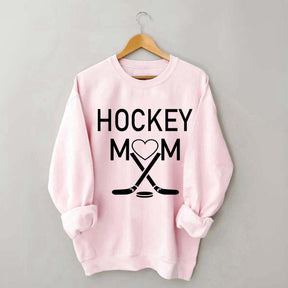 Hockey Mom Heart Sweatshirt