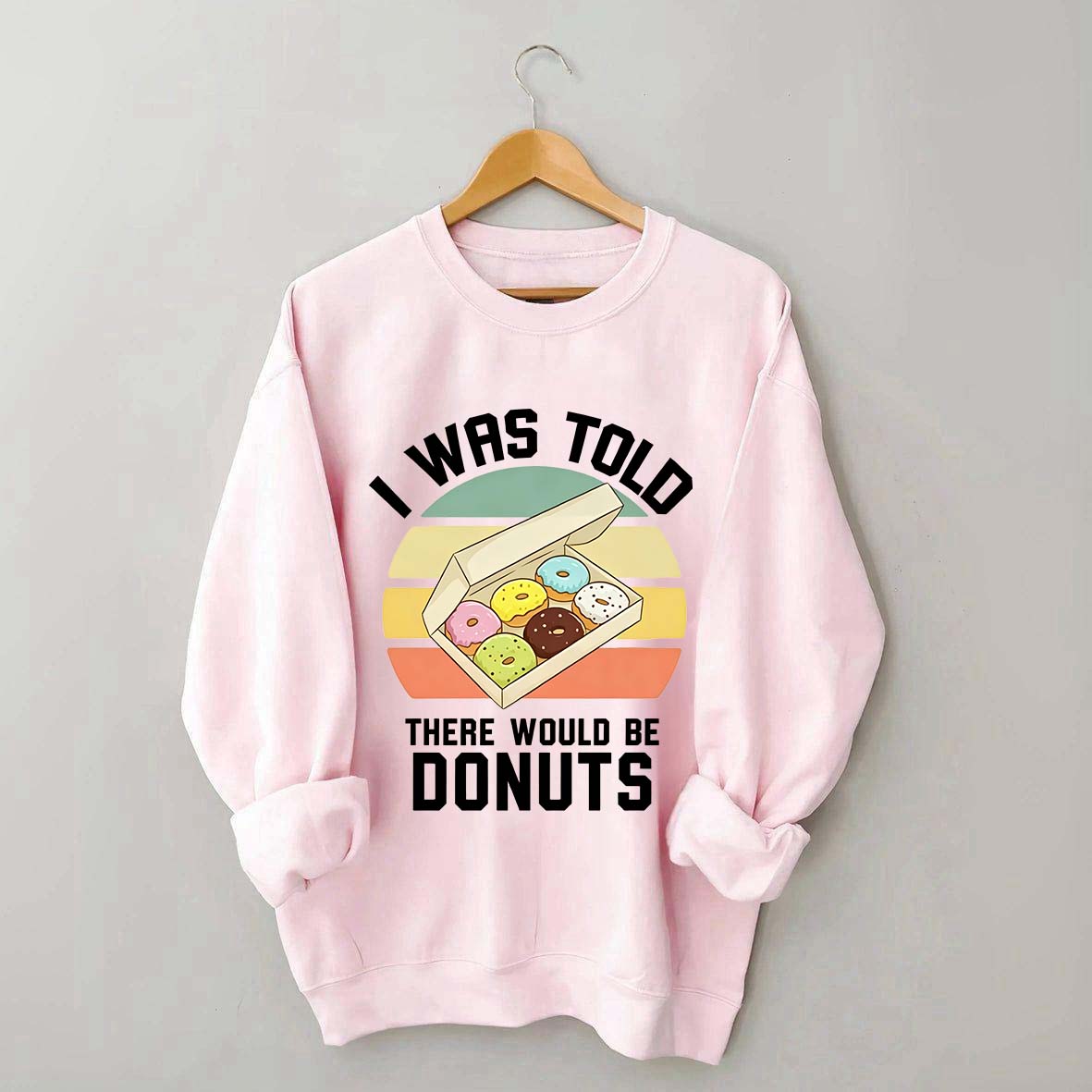 Retro Donut Lover Sweatshirt