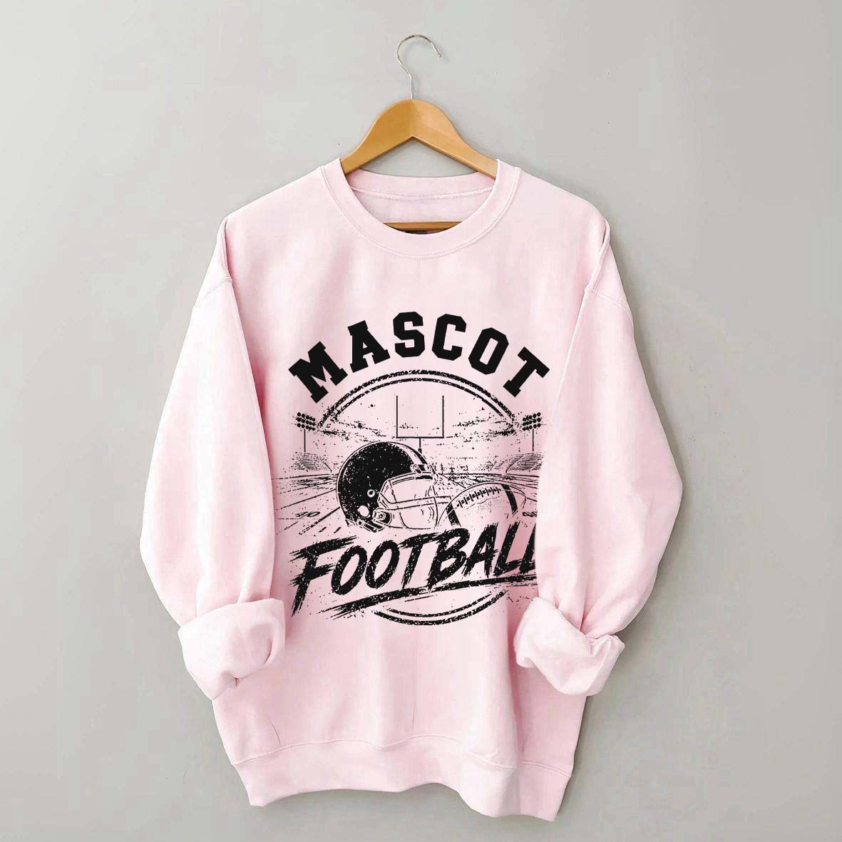 Custom Football Mascot Template Sweatshirt