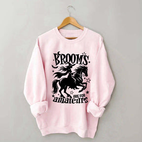 Funny Witch Riding Horse Sweatshirt