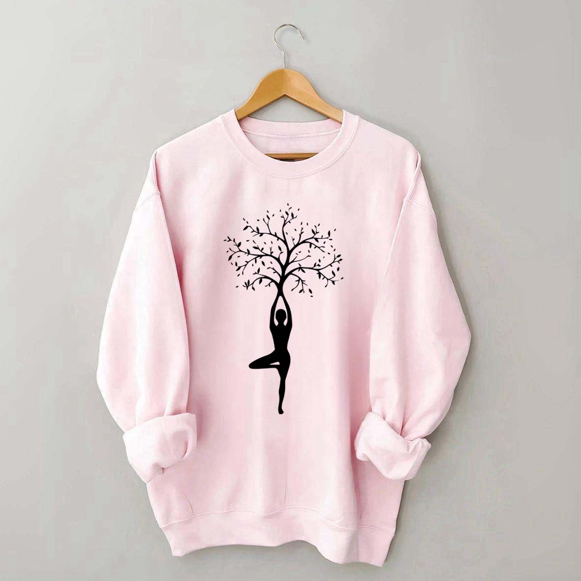 Yoga Tree Pose Sweatshirt