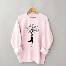 Yoga Tree Pose Sweatshirt