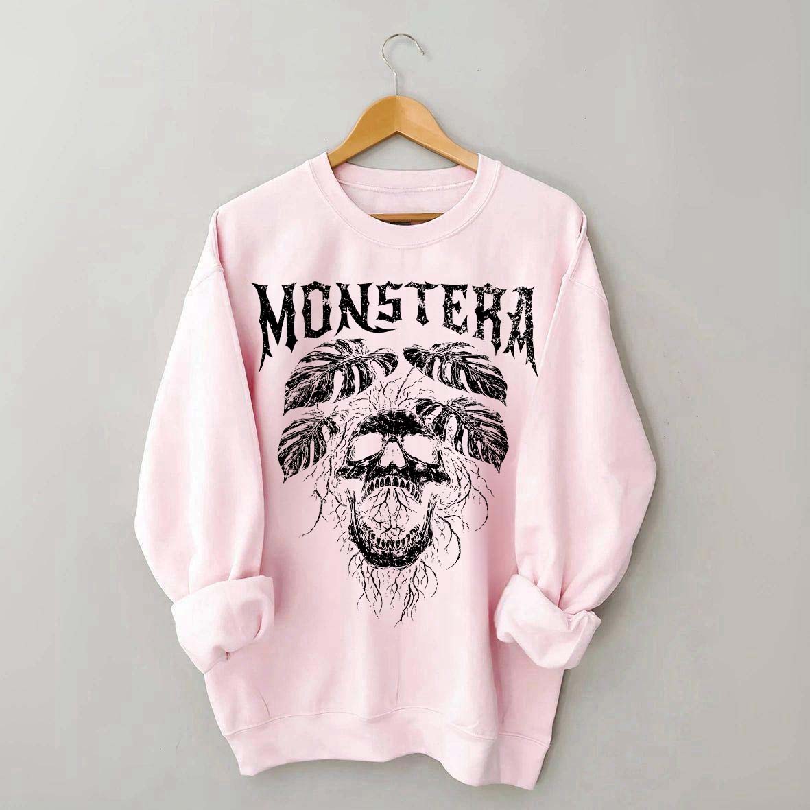 Monstera Funny Plant Lover Sweatshirt