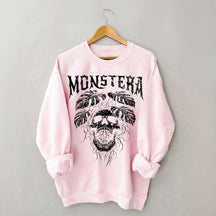 Monstera Funny Plant Lover Sweatshirt