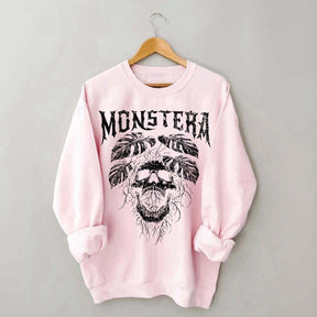 Monstera Funny Plant Lover Sweatshirt