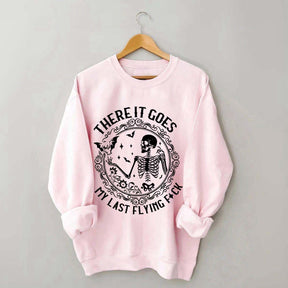 Summer Casual Skull Sweatshirt