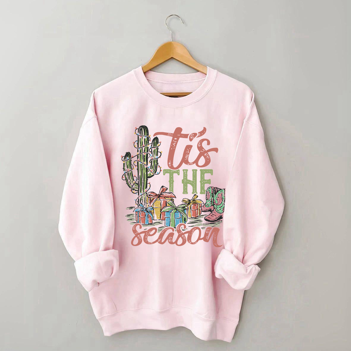 Country Christmas Western Sweatshirt