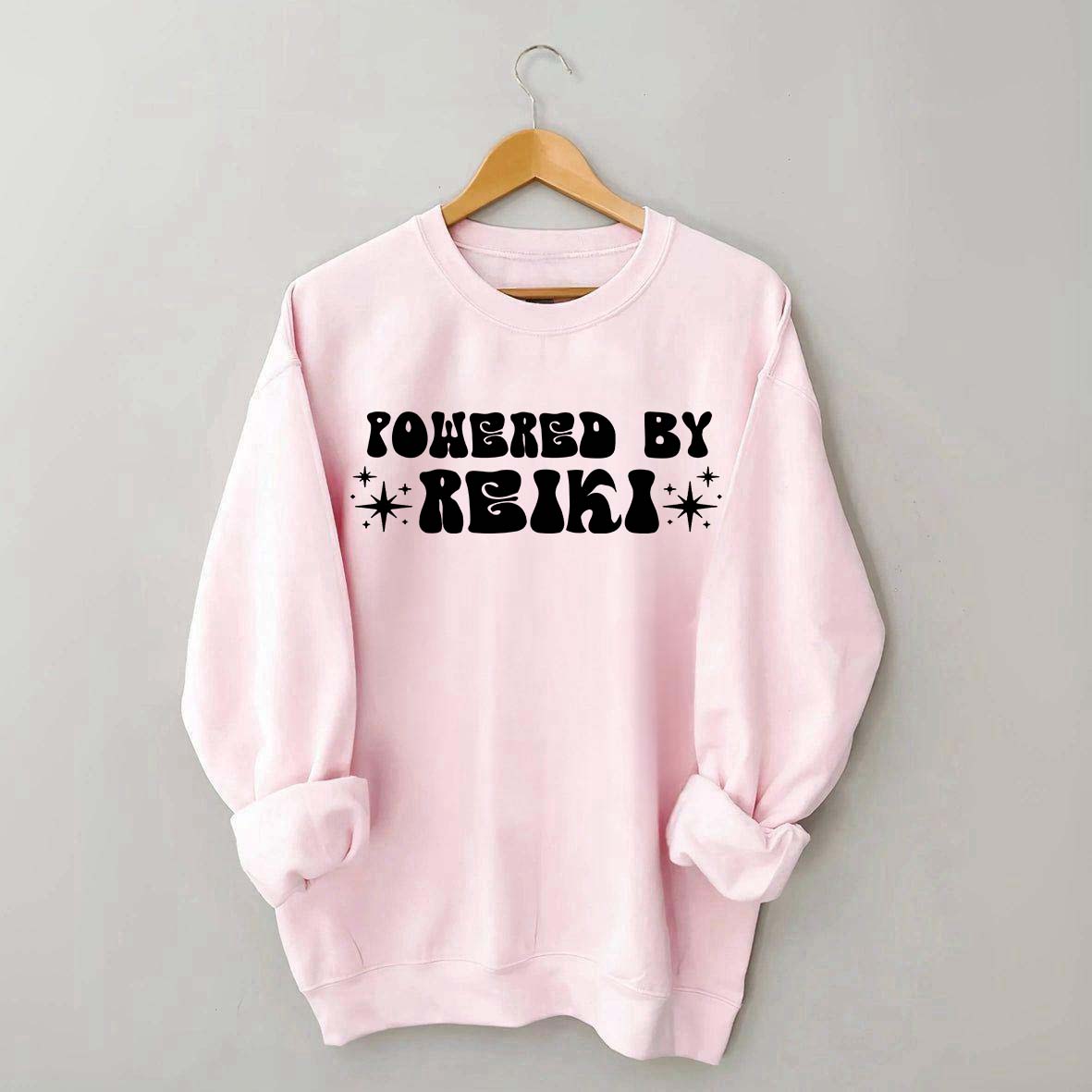 Powered By Reiki Yoga Sweatshirt
