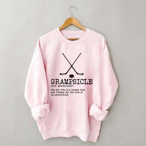 Grampsicle Hockey Sweatshirt