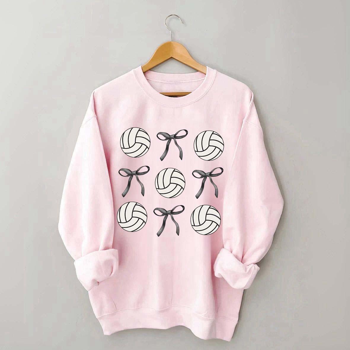 Volleyball Bows Sweatshirt