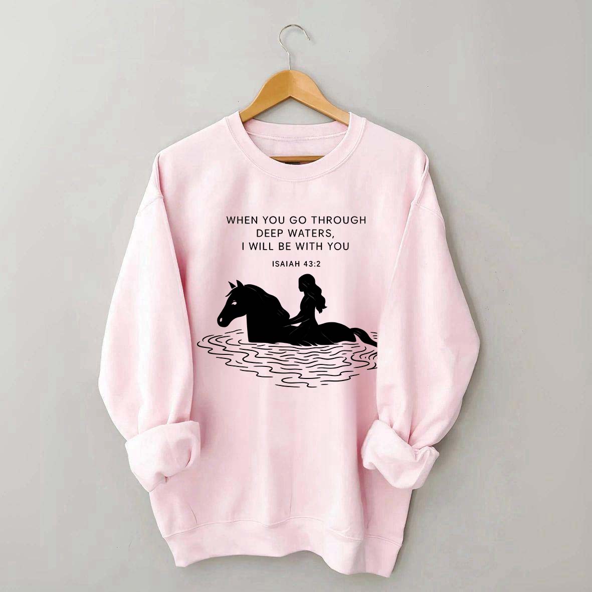 Christ Horse Religous Sweatshirt