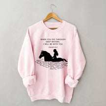 Christ Horse Religous Sweatshirt