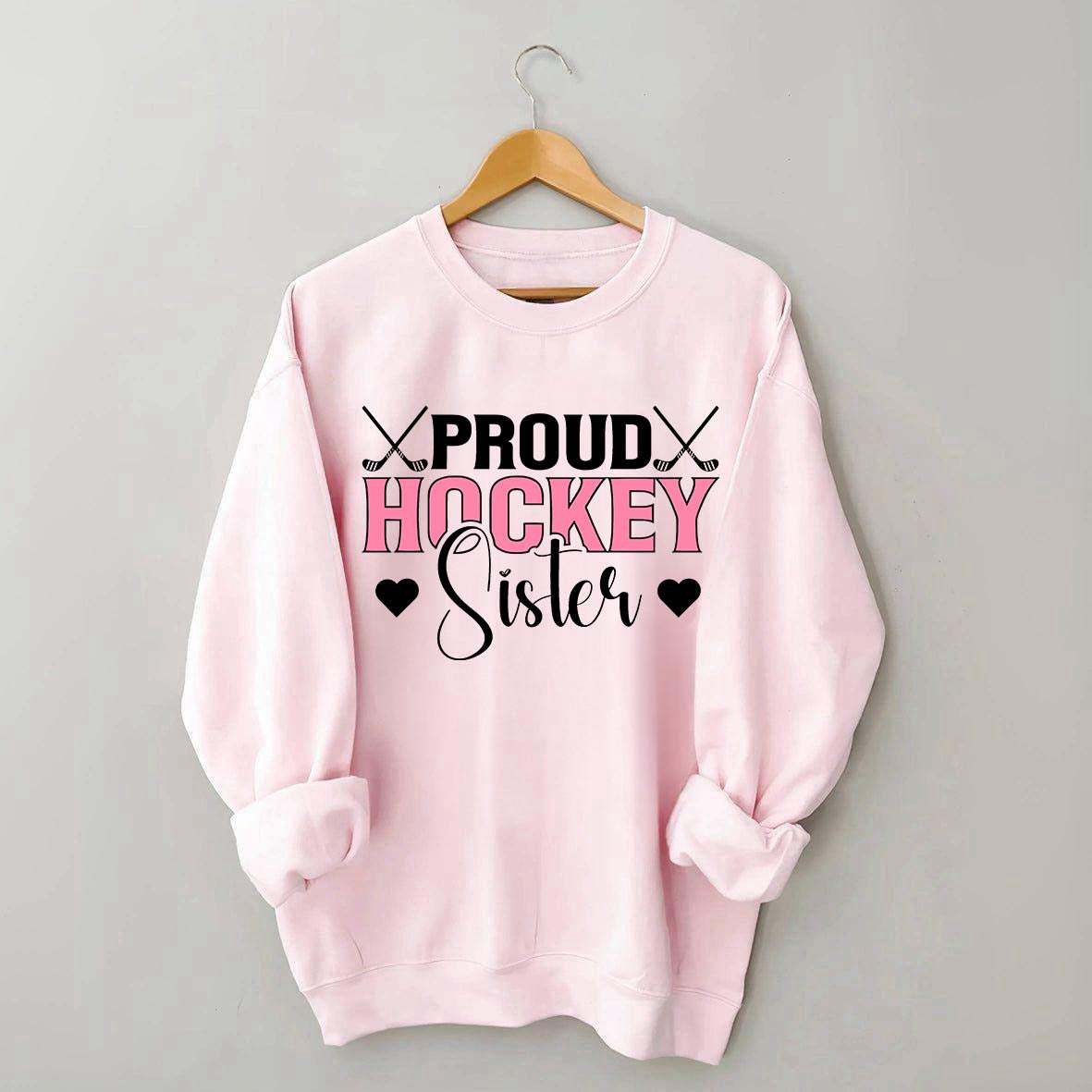 Ice Hockey Girl Motivational Sweatshirt